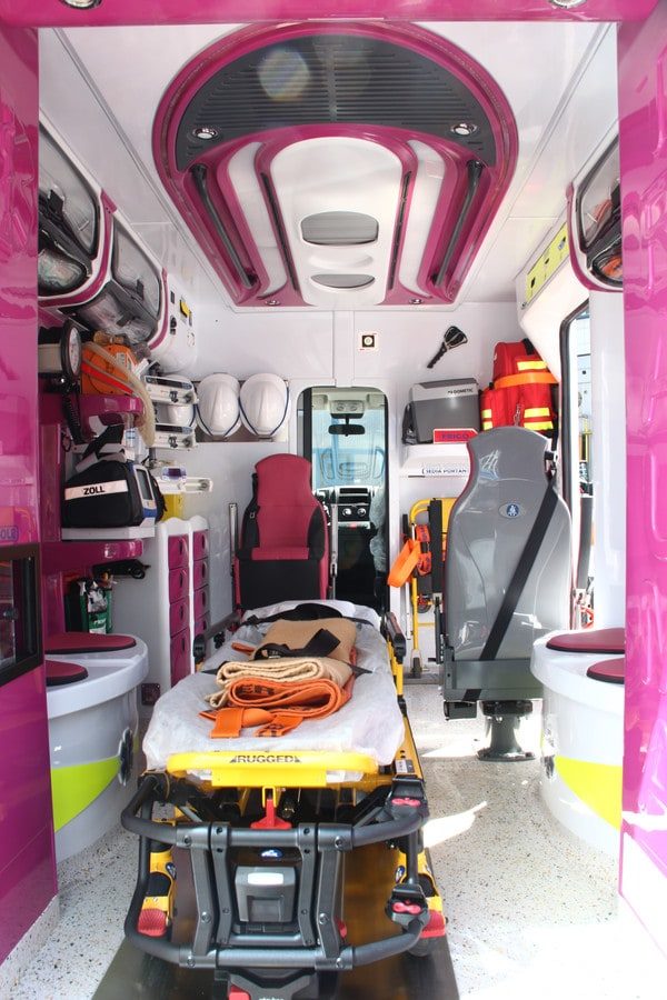 Ambulanza zona Quartiere Feltre Milano